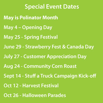 Events at the Aurora Farmers' Market